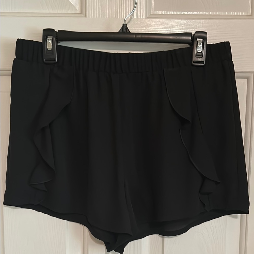 H&M Black Dress Shorts